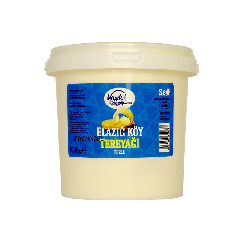 Seel Elazığ Yayık Tereyağ Tuzlu 1000 Gr