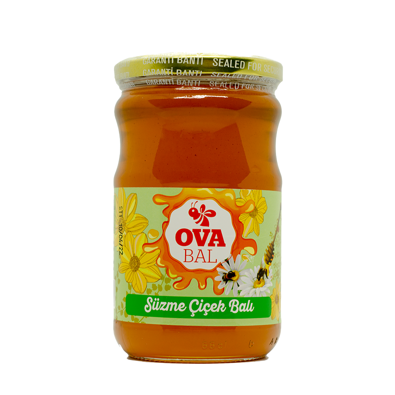Ova Süzme Çiçek Balı 850 gr