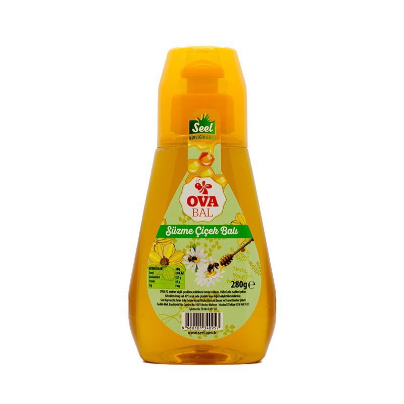 Ova Süzme Çiçek Balı 280  gr 