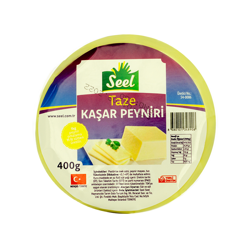 Seel Taze Kaşar 400 Gr